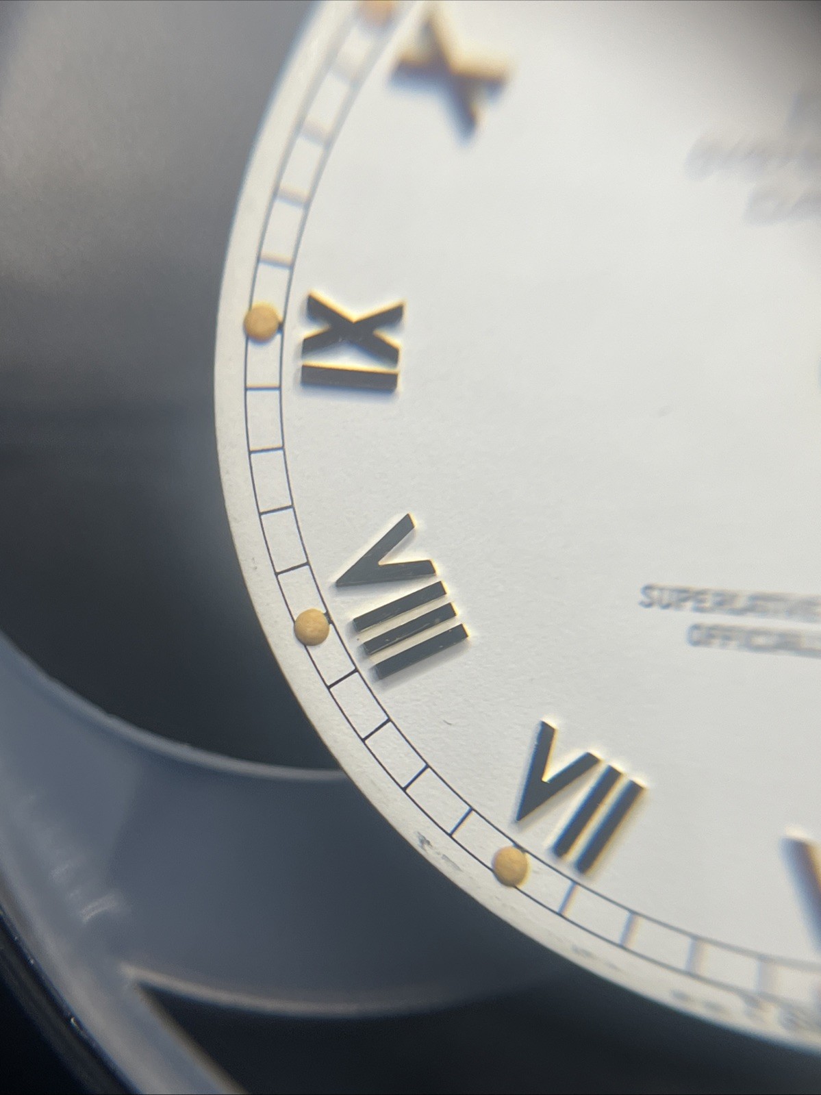 Genuine Rolex Day-Date 18038 White Roman Numeral Dial
