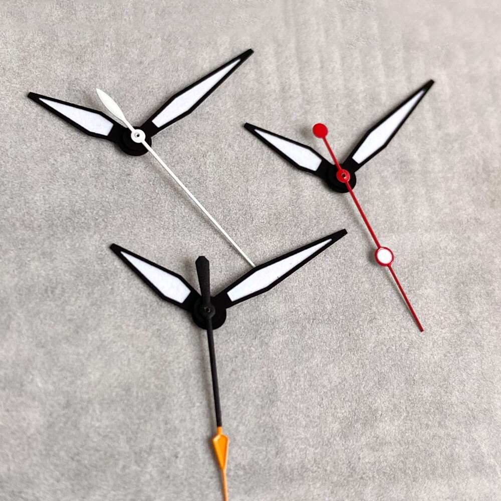 New White NH35 Watch Hands Set For NH35 NH36 NH38 Automatic Movement Watch Parts