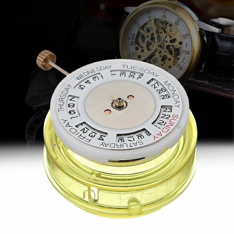 Automatic Movement Day Date High Accuracy For 2813 8205 WristWatch Replacement