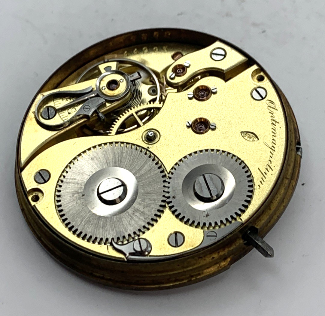 High Quality (IWC) 17J International Watch Co. Pocket Watch M/ment Working Well