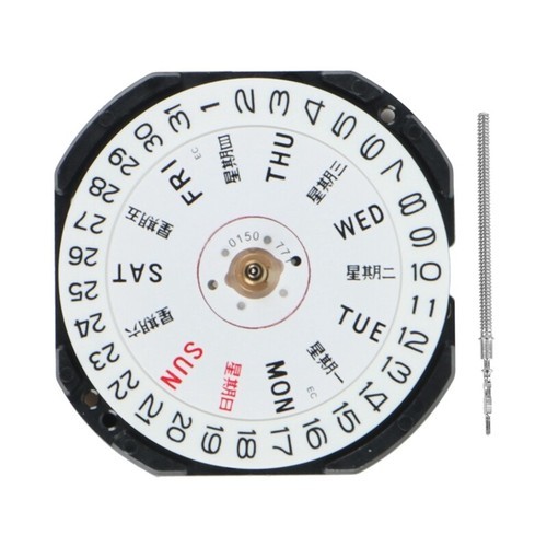 For Hattori Epson TMI VX33 VX33B Watch Quartz Movement Japan Made Dual Calendar