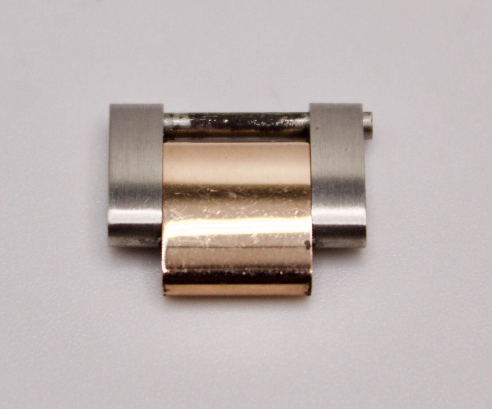 ORIGINAL Genuine Rolex 15.5mm Two Toned Rose Gold Submariner Link