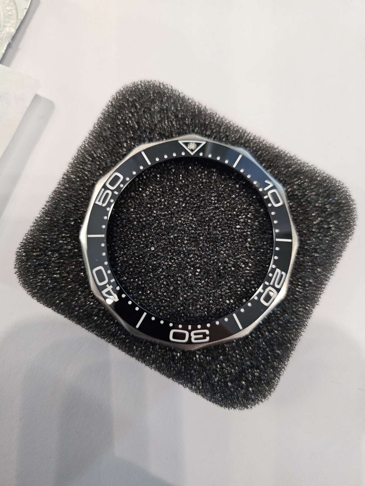 Genuine Omega Seamaster Diver 300M Bezel Insert Black NEW OEM 082CCZ009282