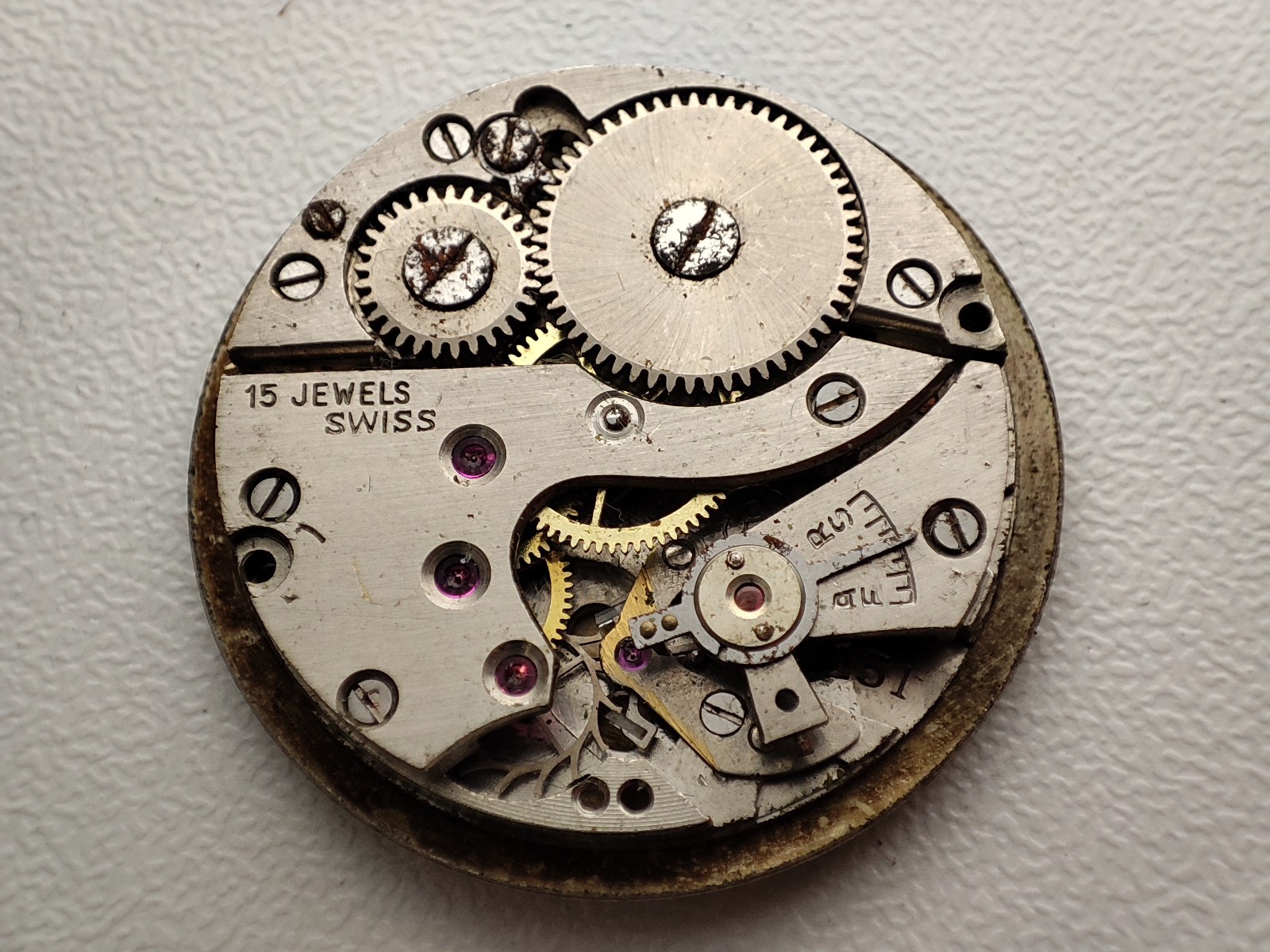 Arogno 151 Watch movement praises 23.5 mm – for parts and spares