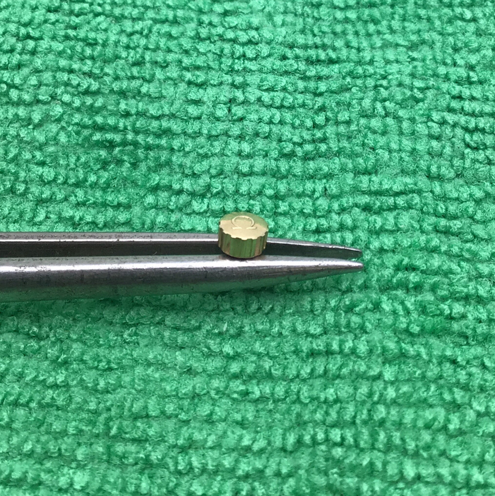 Genuine Omega Crown 42093 Gold NOS