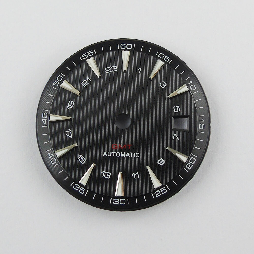 31mm GMT Sterile Watch Dial Fit Mingzhu 3804 Miyota 8215 821A DG2813 Movement