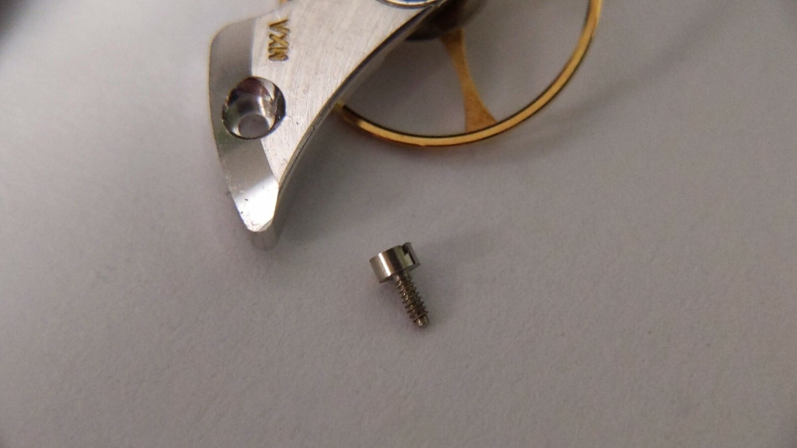 Lecoultre K 866 721 BALANCE COMPLETE WHEEL AND COCK (BRIDGE) AND SCREW great con