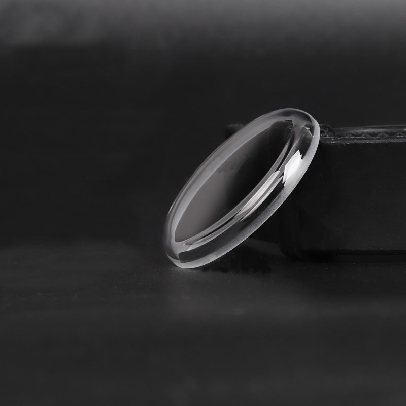 25-34.5mm AR Coated Lid Watch Crystal High Domed Clear Pot Shaped Mineral Glass