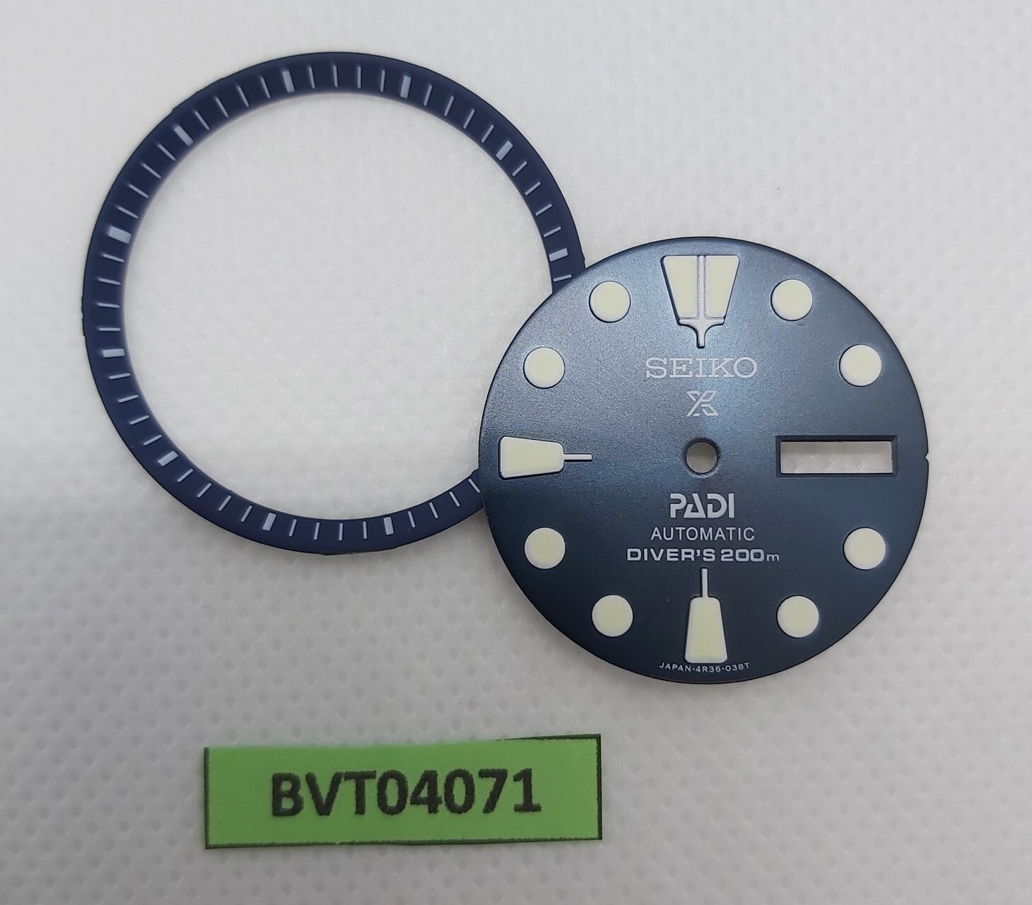 SEIKO PADI BLUE SUNBURST DIAL MINUTE TRACK 7S26 0020 SKX007 SUPERLUME BVT04071