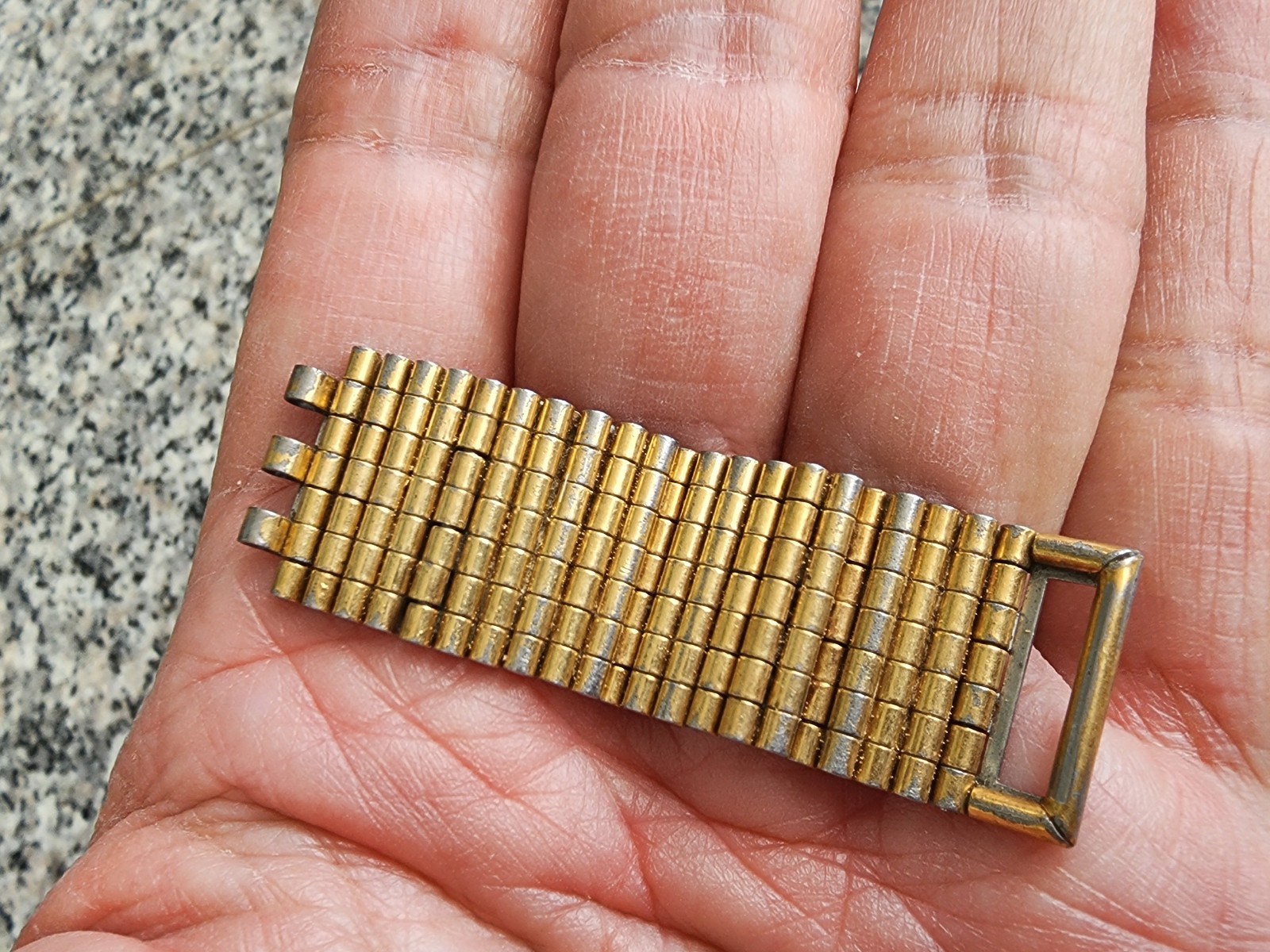 Used Links for nsa bracelet men size gold color 18mm 2