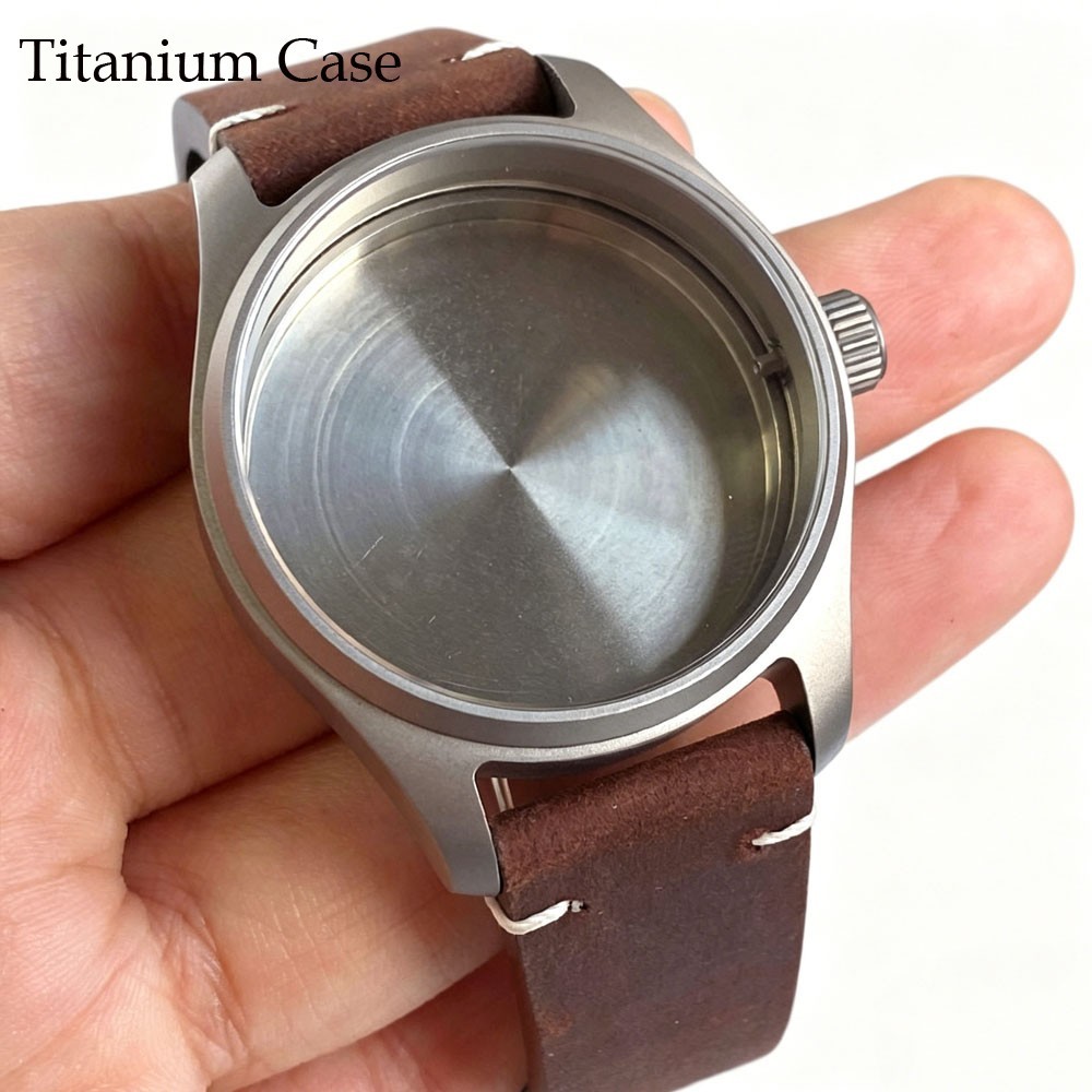 New 20ATM Titanium Diver Men’s Watch Case Strap For NH35 Miyota 8215 PT5000 VH31