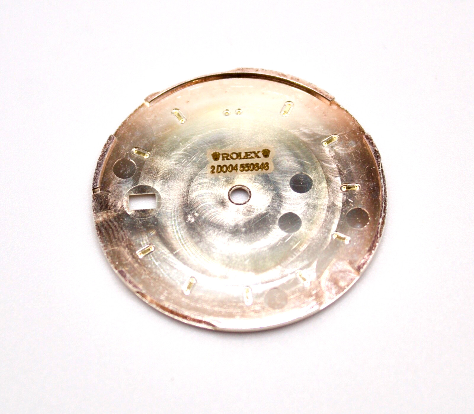 ORIGINAL Rolex Dial 41mm Datejust Silver T/T with Date 126303/126333 Swiss Made