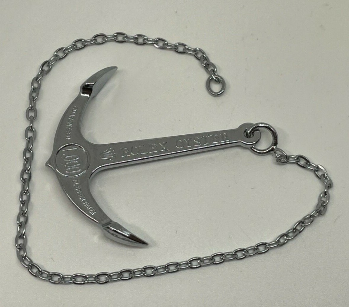 ROLEX OYSTER SUBMARINER Anchor With Chain 300 Metres