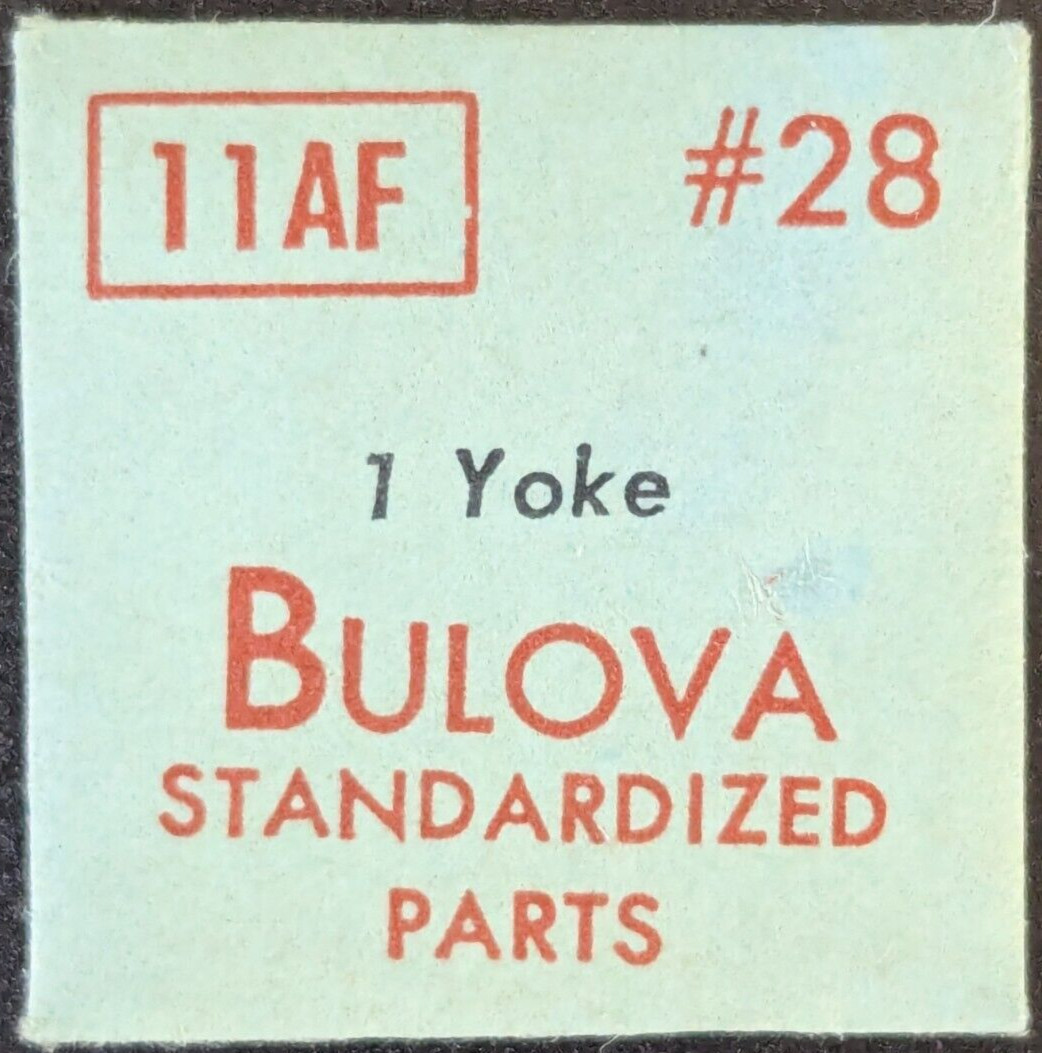 NOS Genuine Bulova Cal. 11AF 11AFC 11AFAC – YOKE Vintage Watch Part# 28