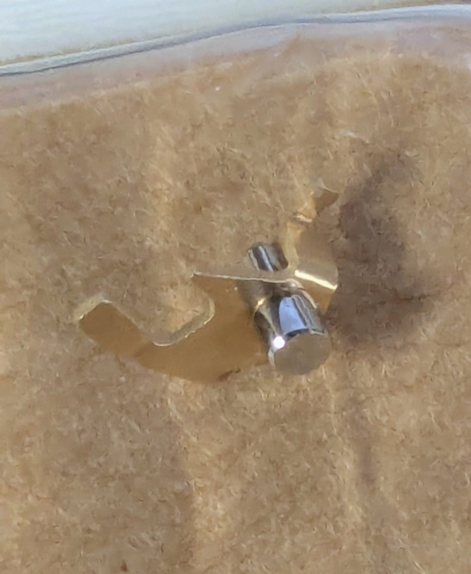 NOS Genuine Omega Cal. 1666 Watch Setting Set Lever Part 51080 – SEALED