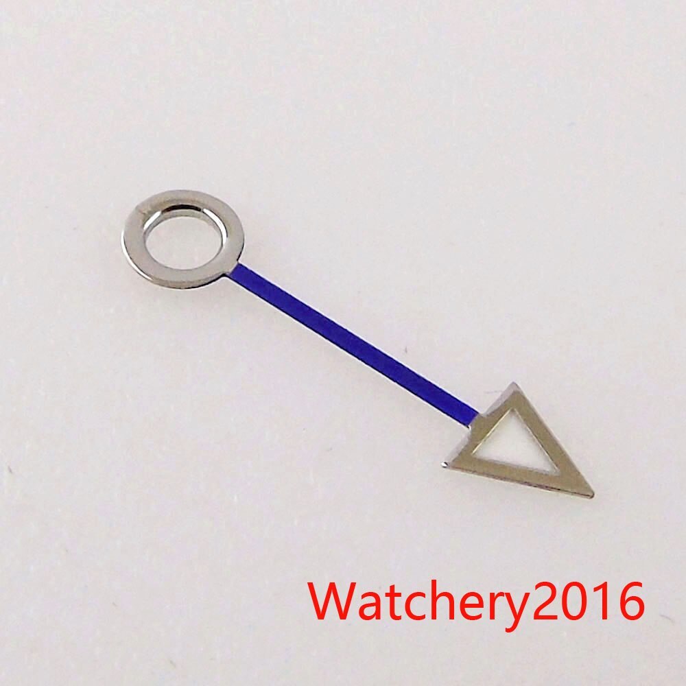 Watch Hands Red Rose Gold 2.2mm Hole GMT hands Fit NH34 MingZhu 3804 Automatic