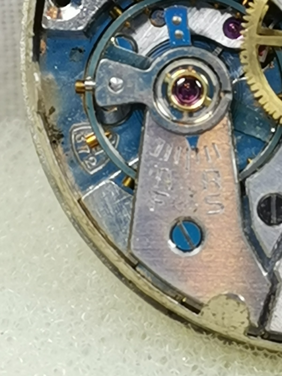 Roamer RW 17J Cal. MST 372 Swiss Wristwatch Movement Parts/ Repair!