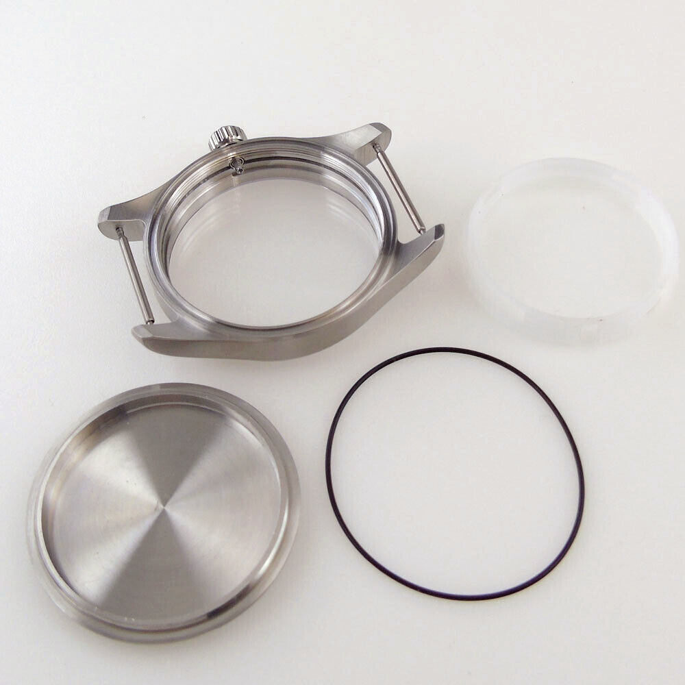 CUSN8 Solid Bronze Polit Watch Case Dial Hands Set Fit NH35A NH36A NH34A SKX SRP