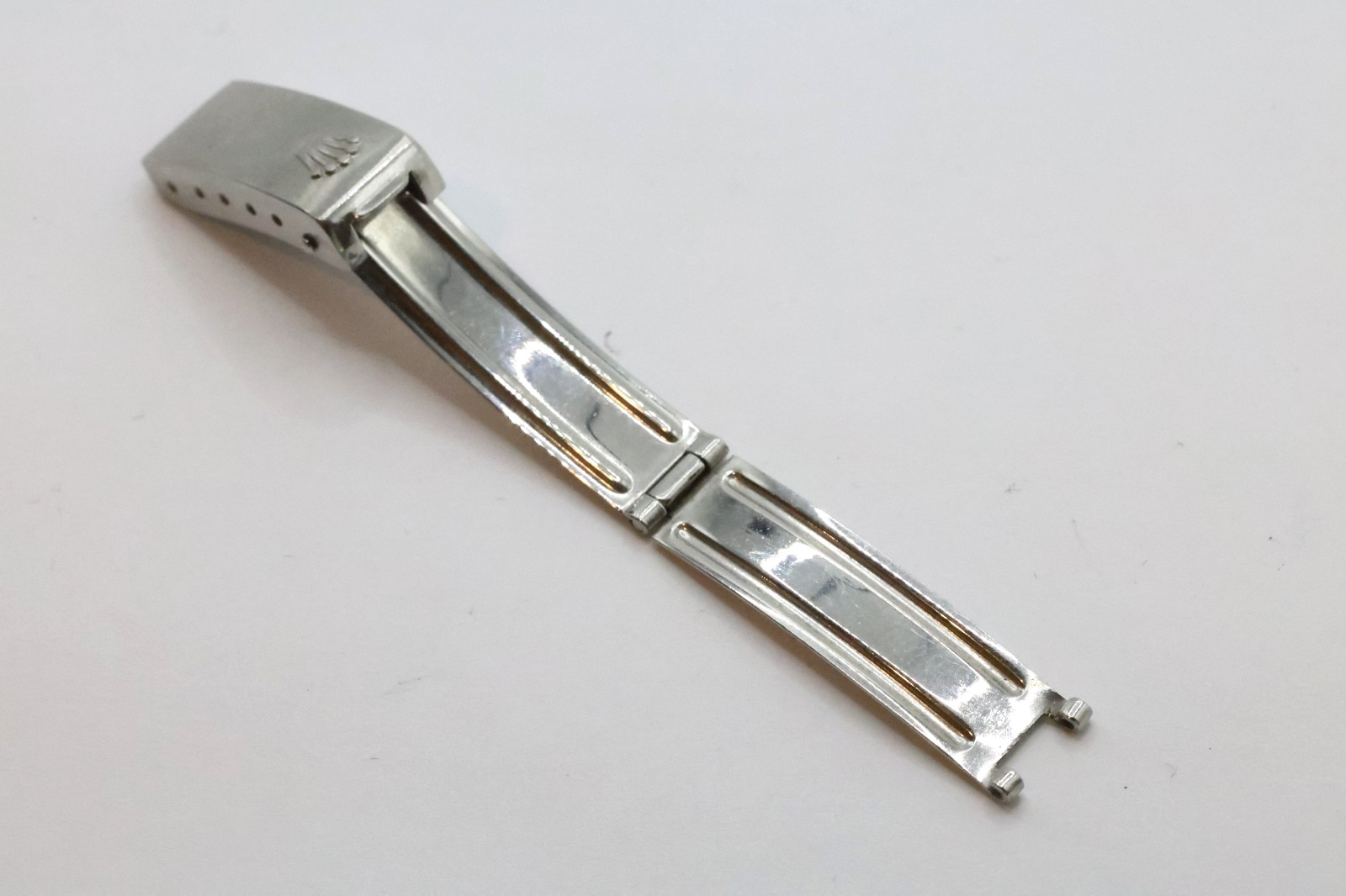 Authentic Rolex Ladies 8.5mm Clasp & 366 End Links Stainless Steel #153