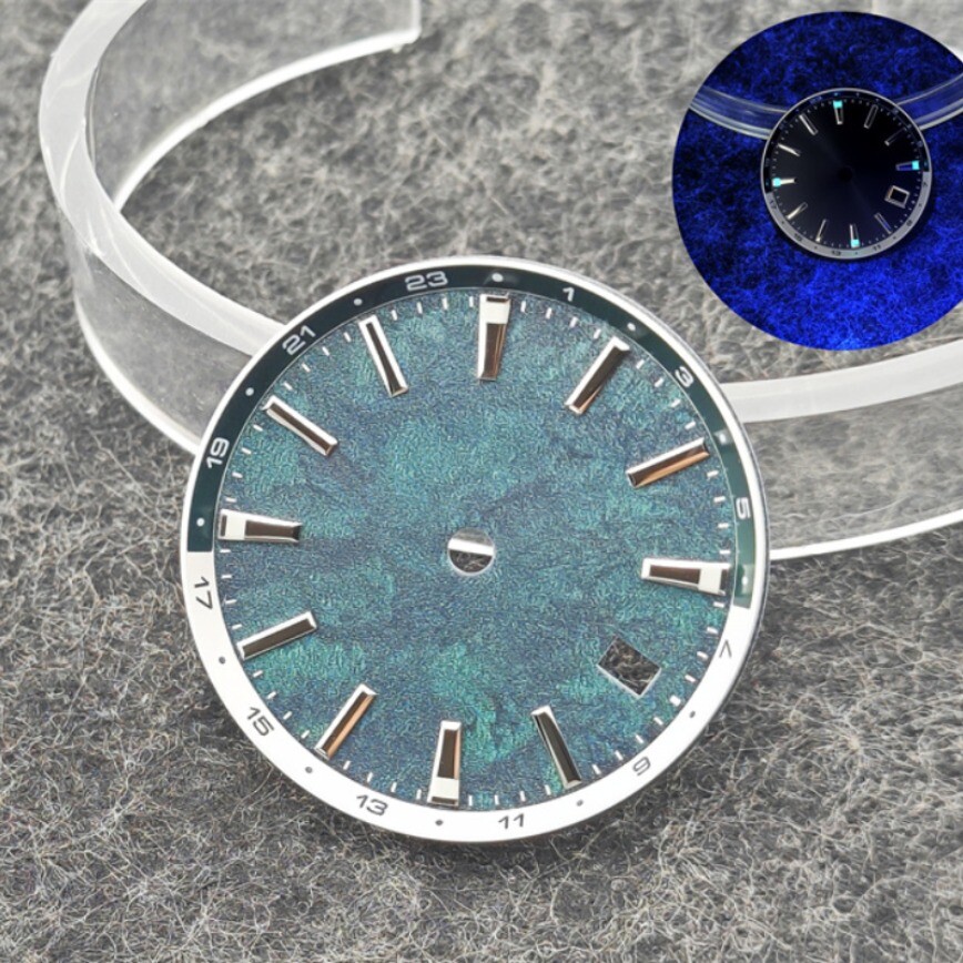 NH34 Dial 32mm GS Dial BGW9 Lume Fits NH34 Movement Watch Accessories Watch Dial
