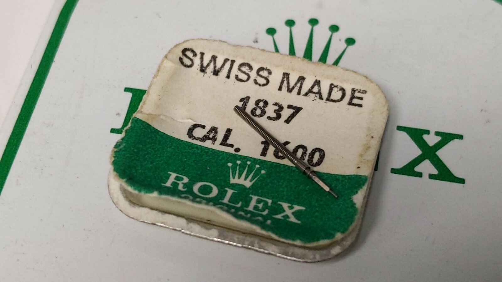 Rolex 1600 1837 WINDING STEM for watch repair (1 per order) Cellini stem