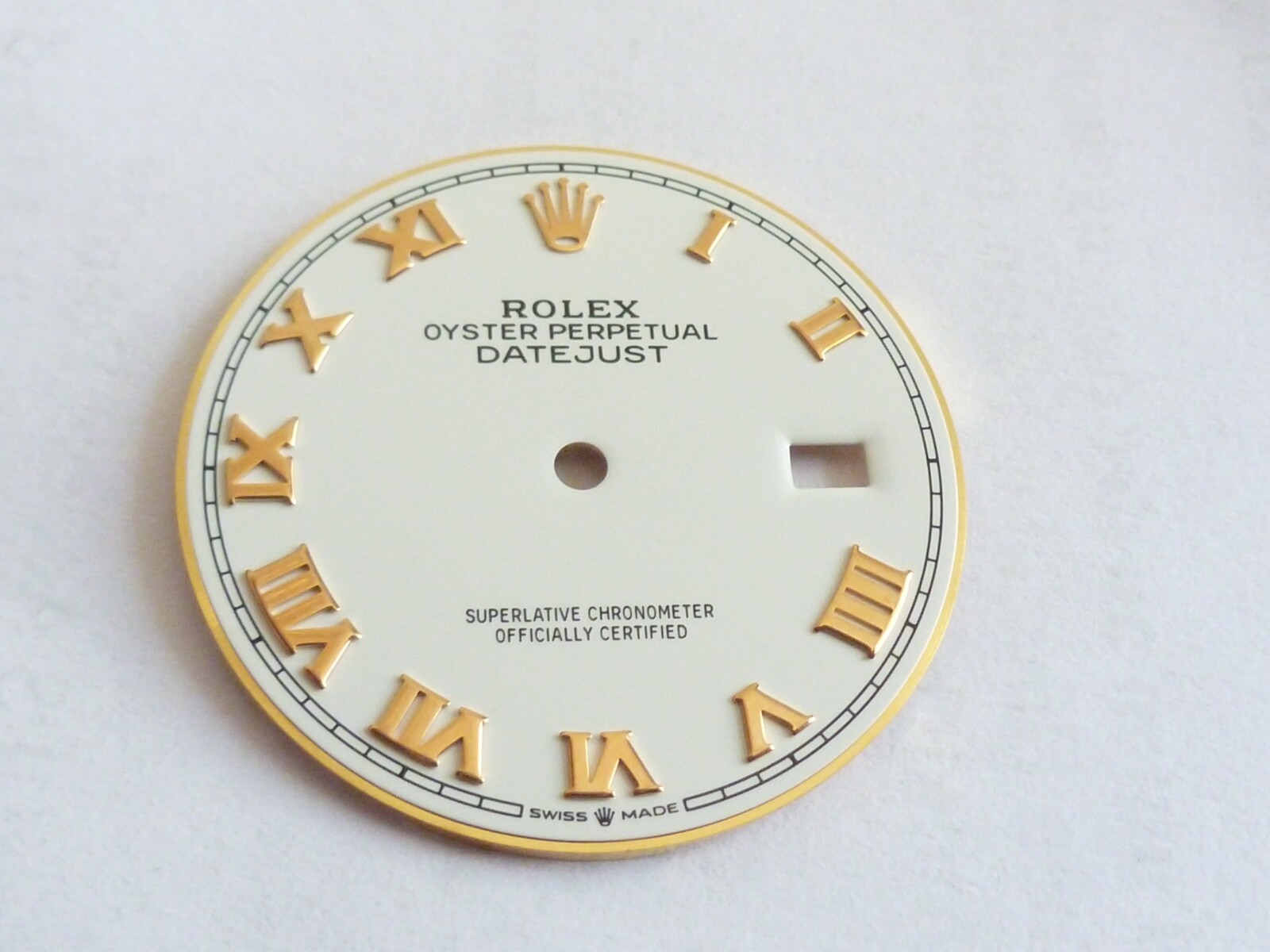 NEW Original Rolex Datejust 36MM Roman rose gold index Dial for reference 126231