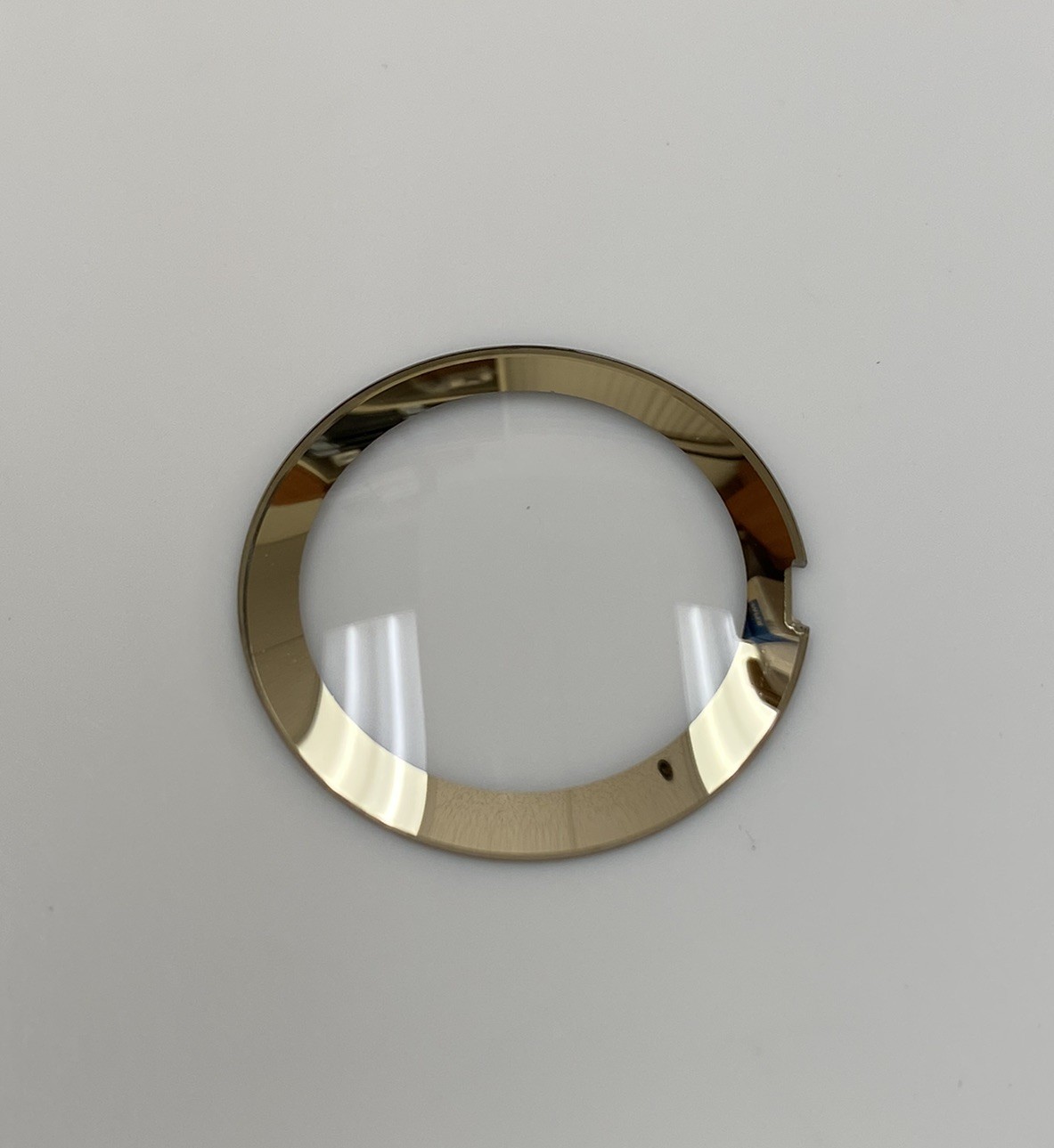 Generic 35mm Gold Watch Sapphire Crystal for Rado Daistar Coupole 115.0627.3
