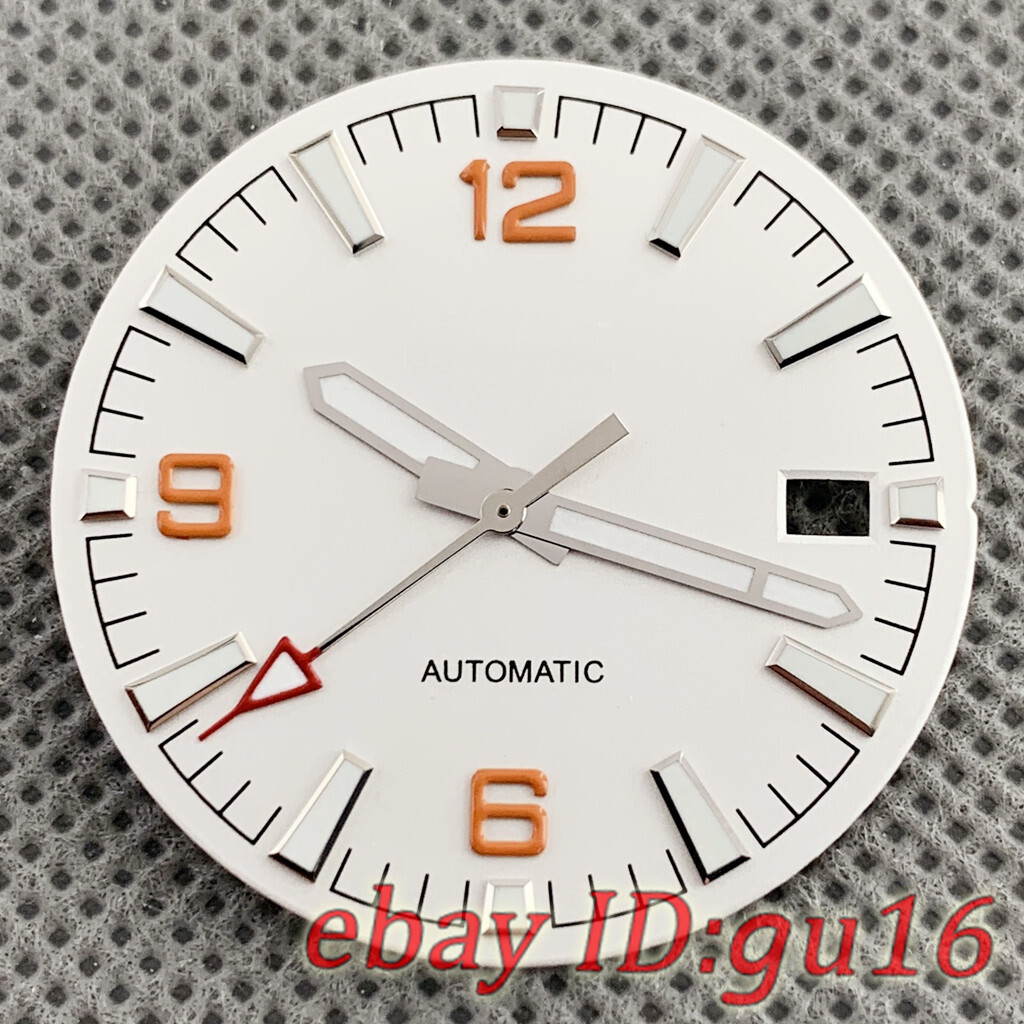 31mm sterile watch Dial and hands Fit NH35A ETA 2836/2824 Miyota 8215 821A 8205
