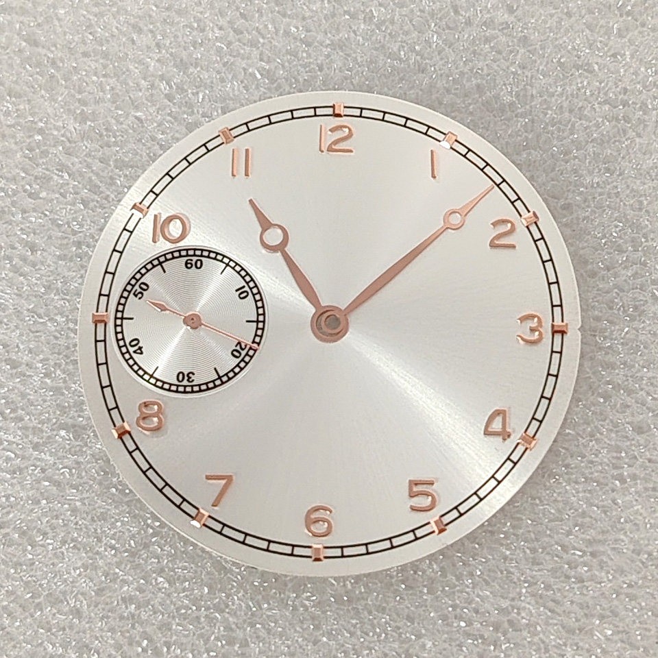 42mm Stainless Steel Case 37mm Watch Dial+Hands for ETA6497 ST3600 Movement