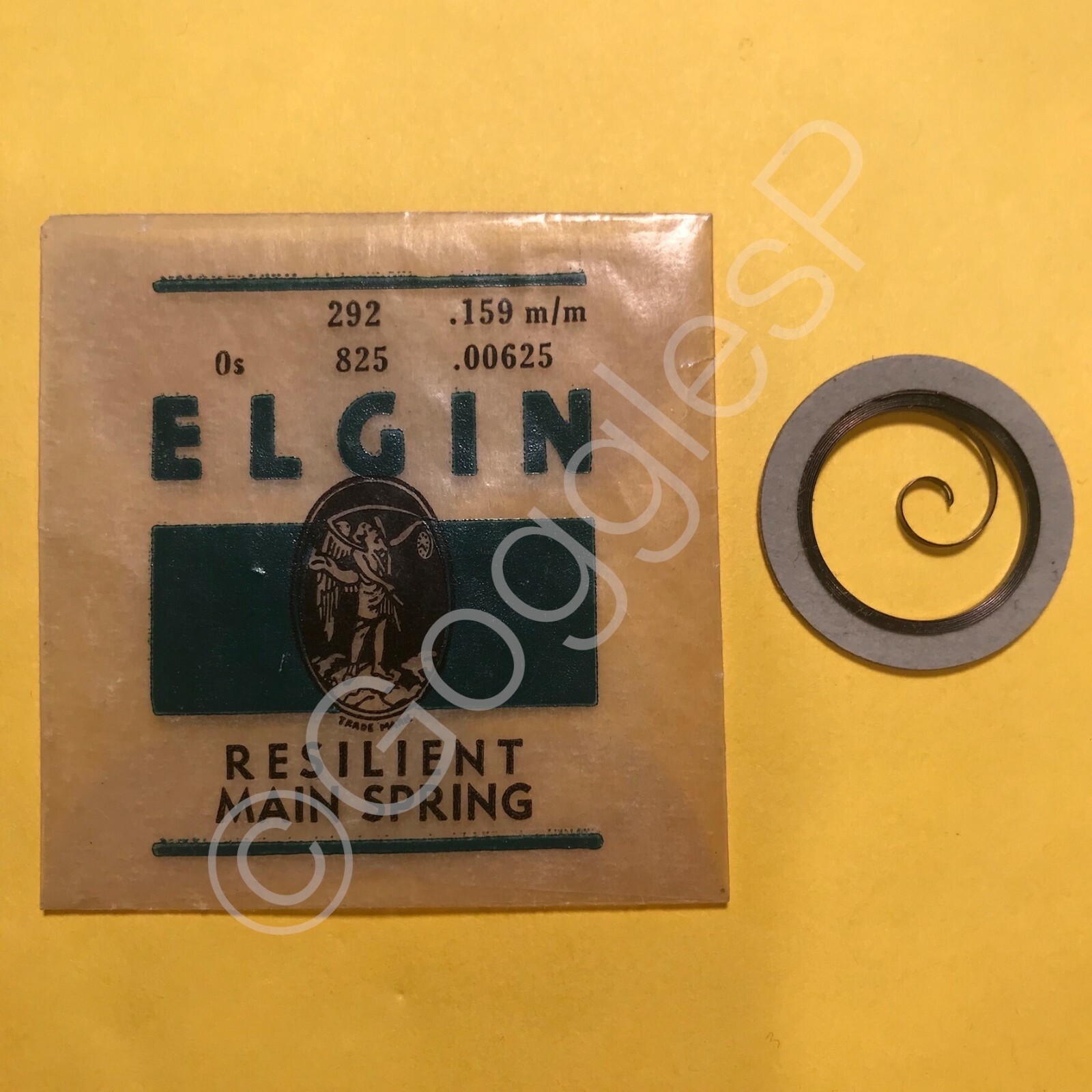 NOS Mainsprings for Elgin Watches 4/0s to 0s – Select A Style/Size