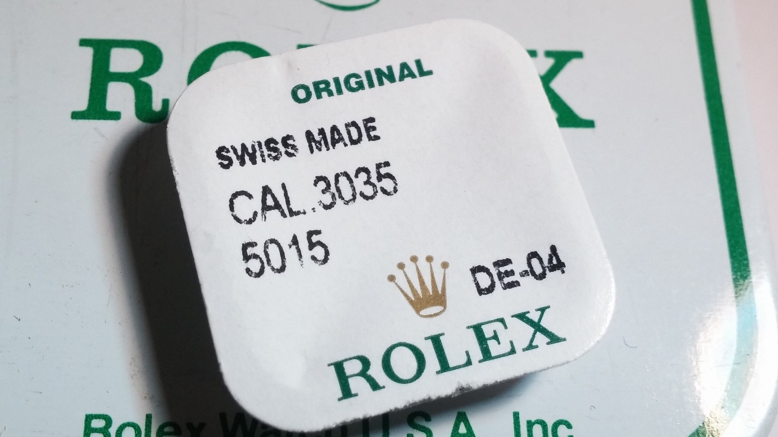 Rolex 2130 425, 2130 410, 3035 5021, 3035 5015, 1520 8051, 1530 7866 NEW/SEALED