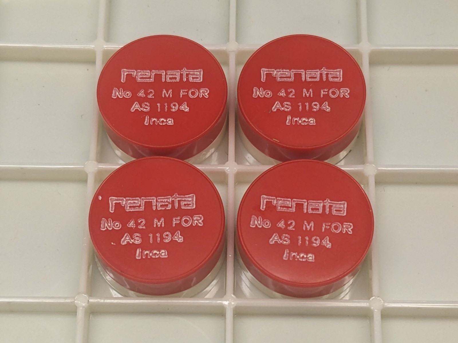 AS 1187 1194 1158 INCA Complete Balance Swiss made Lot of 4 pieces