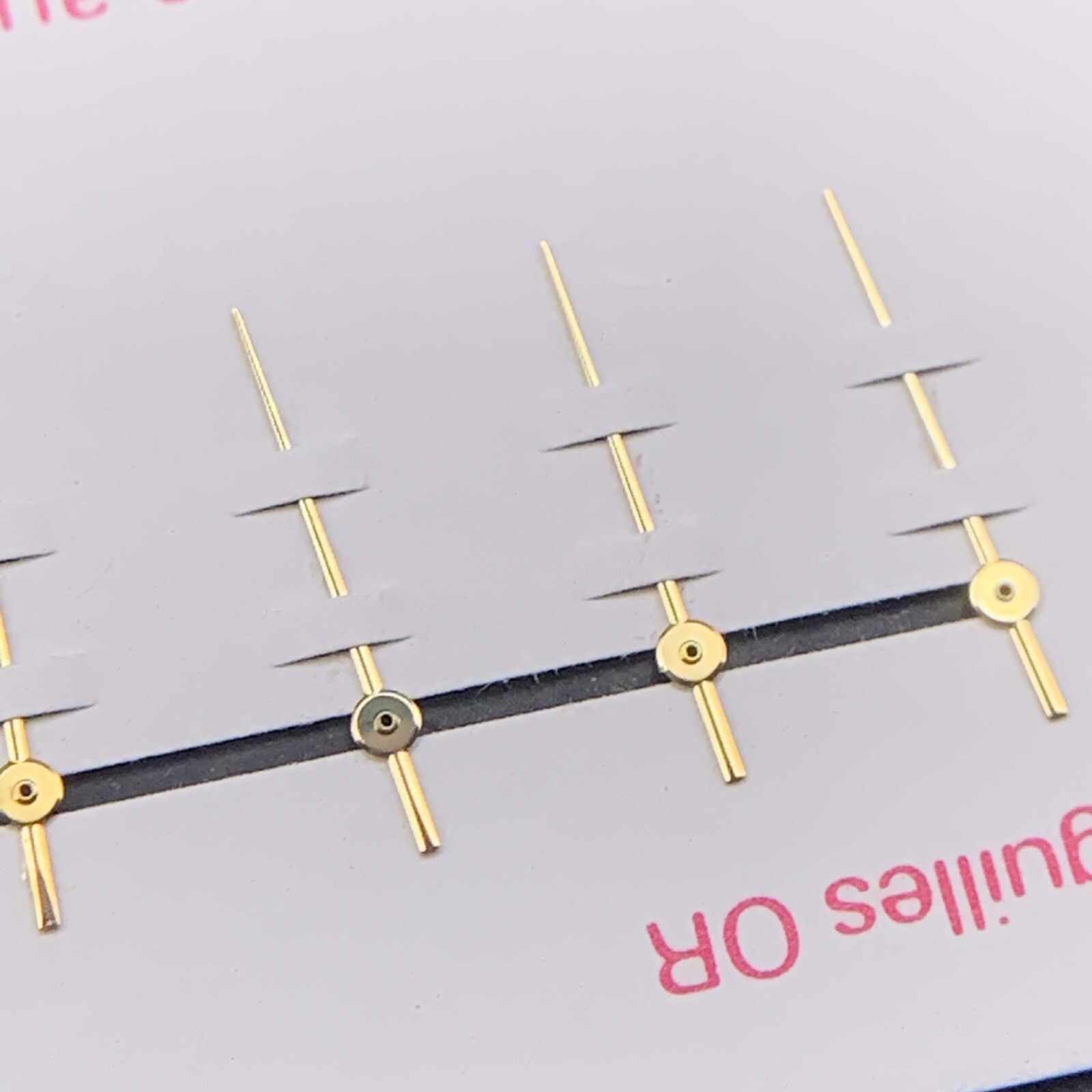 1 New Genuine Vintage Rolex Lady Datejust Date Gold Second Hand 2135 69173 69174