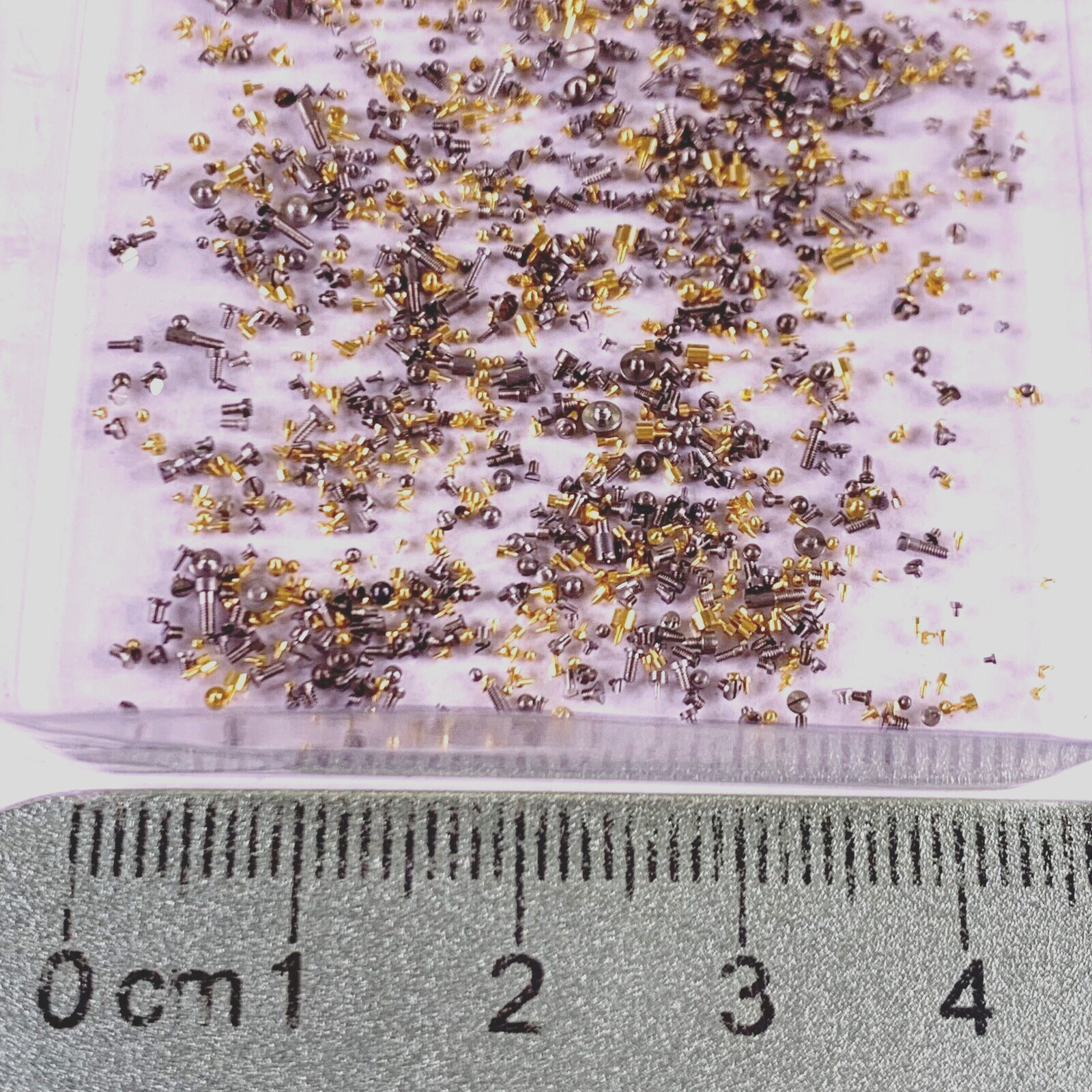 100 Elgin Wrist Watch Screws Part Watchmaker Repair Lot American Asst Pocket 2