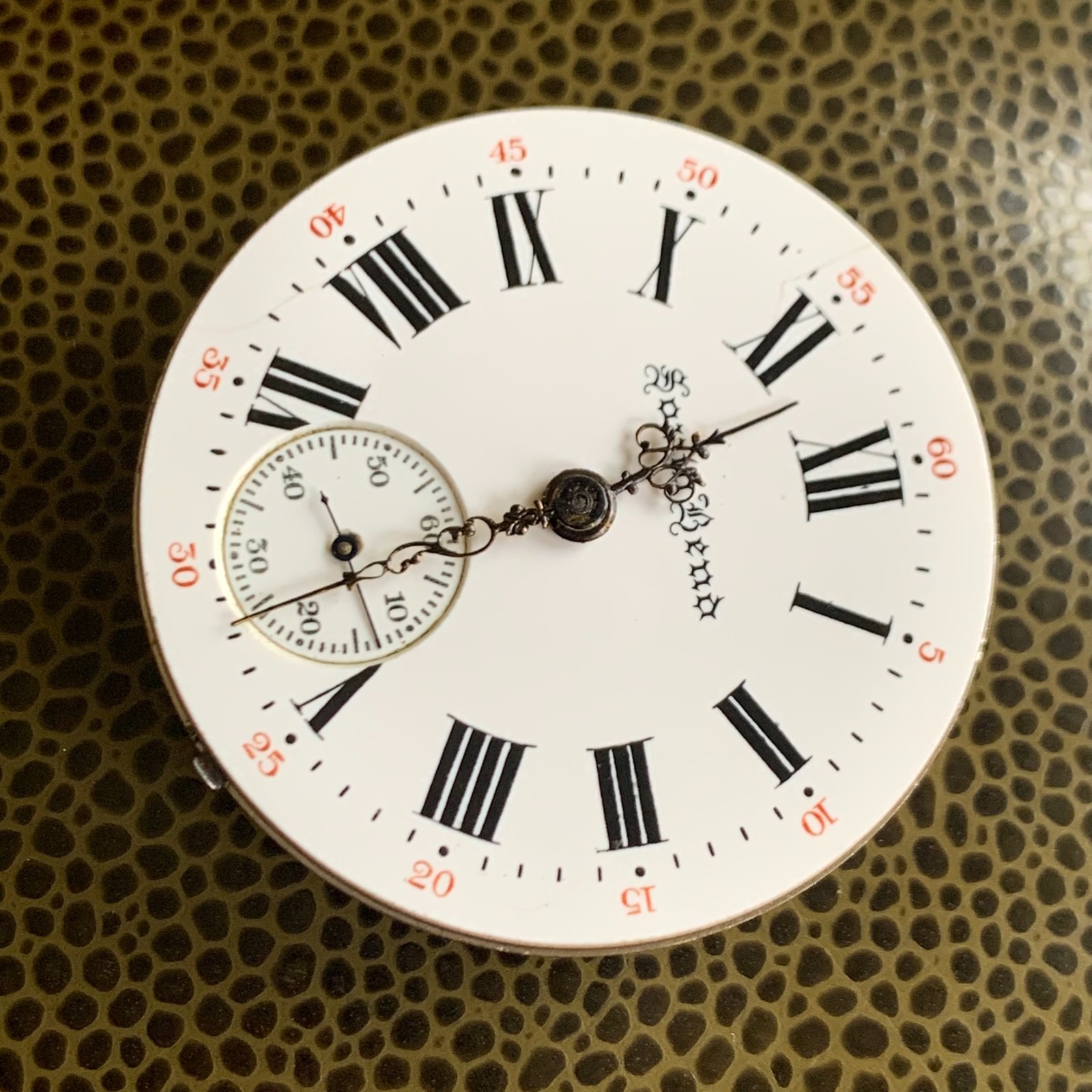 1904 South Bend Grade: 330 18S 15 Jewels Hunting Case Pocket Watch Movement Runs