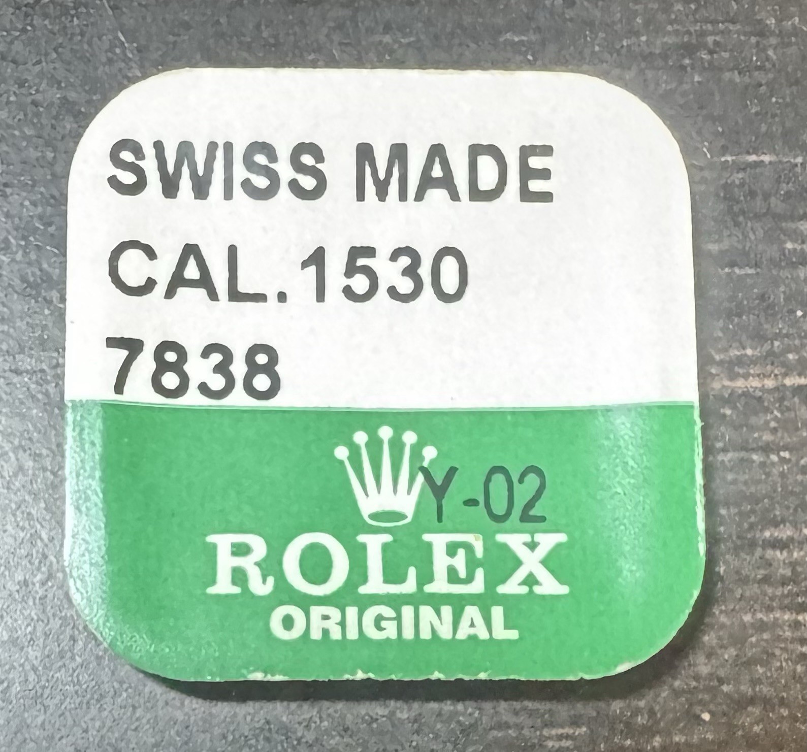 Rolex Cal. 1530 Part 7838 Sweep Center Second Pinion