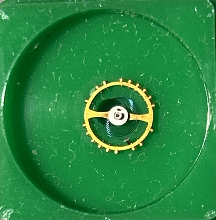 Vintage BERGEON No. 1217 FOR AS 1677 Inca Complete Watch Balance Movement NOS