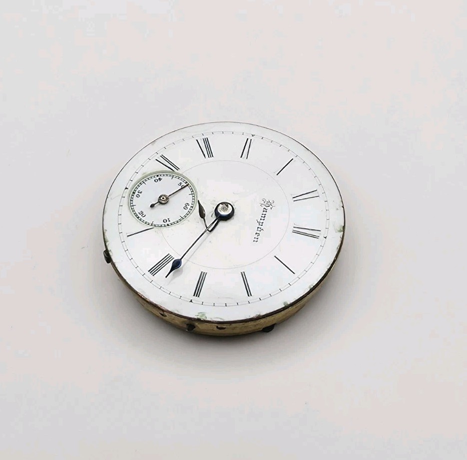 1889 Hampden Model 3 Grade No. 200 7J 6s Pocket Watch Movement For Repair