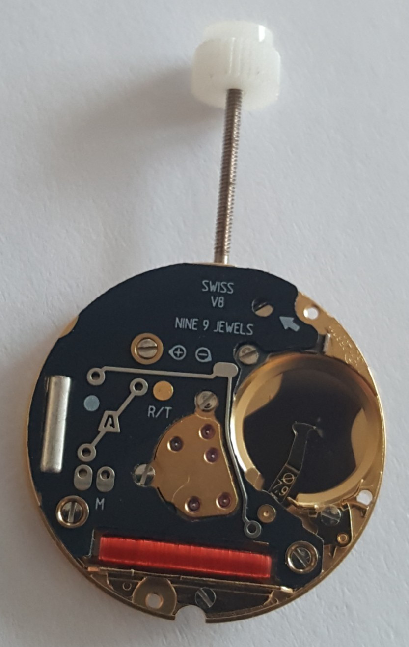 ETA Movement Caliber 256.111 H0 Hour Wheel Height 1.04mm