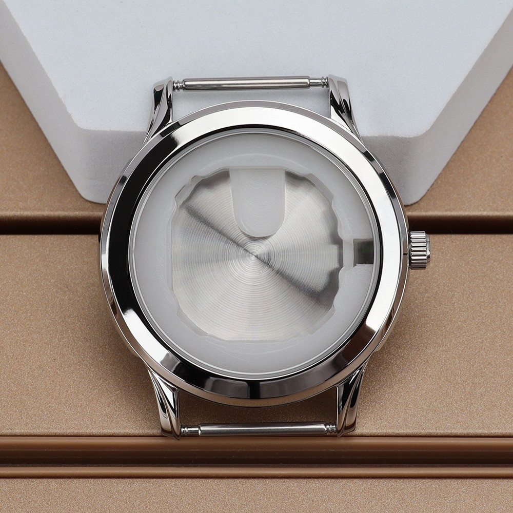 40.5mm Business Watch Case Polished 316 Stainless 10ATM For Miyota GM00 Movement