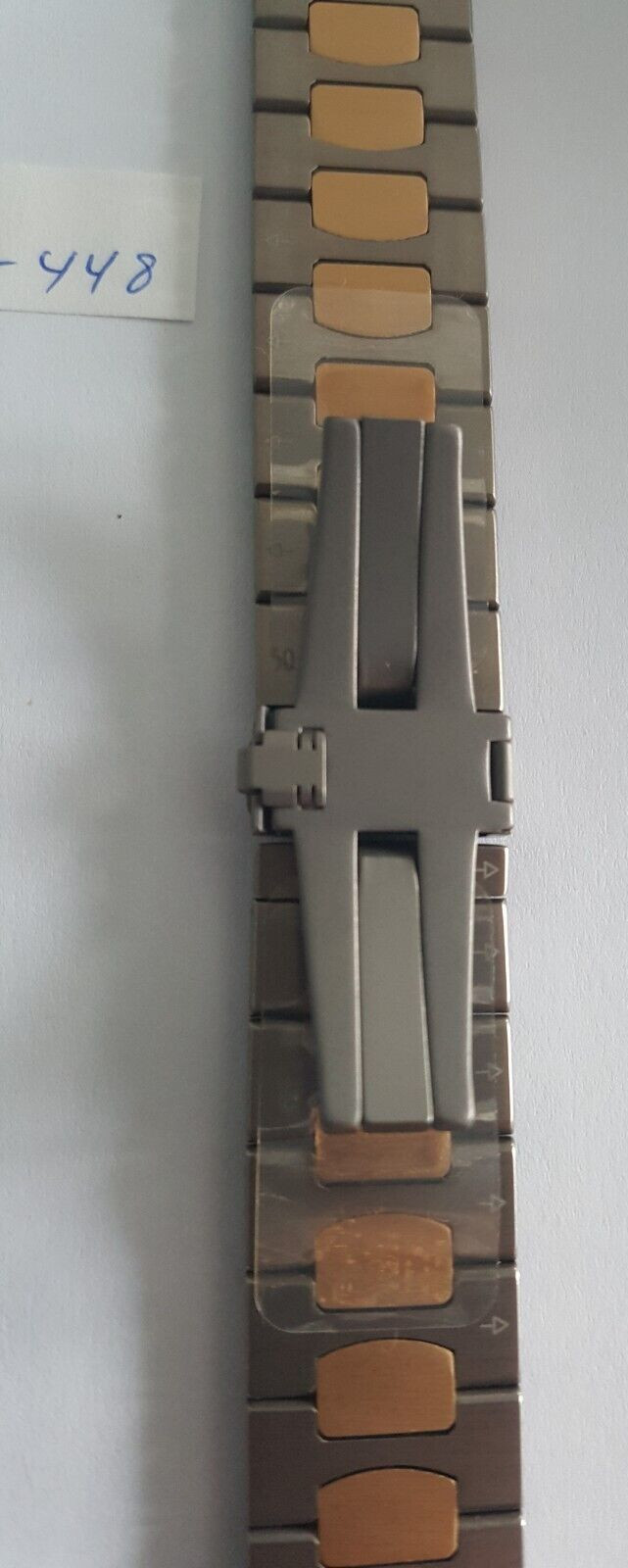 Omega Titanium-18KT Yellow Gold Plated Bracelet Number TB1475-448
