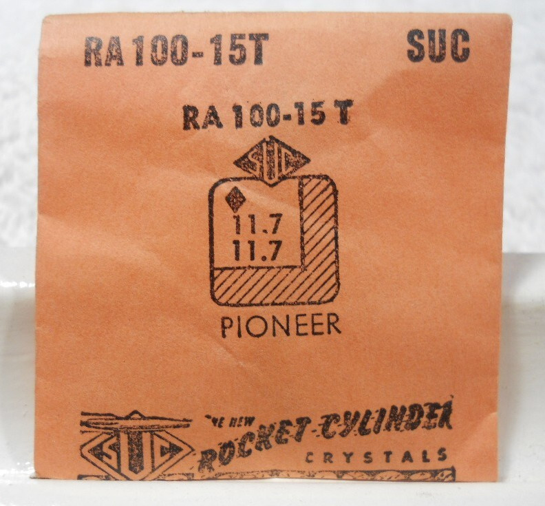 SUC RA100-15T Watch Crystal For Pioneer – 11.7 x 11.7 mm Replacement Repair Part