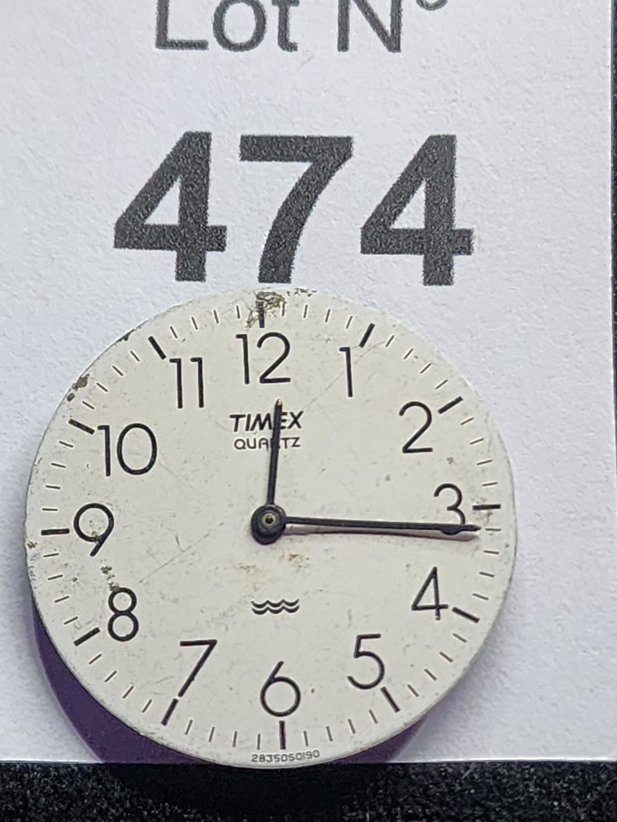 Timex Quartz Watch Movement Great Britain 7 Jewels – Parts Repair Vintage