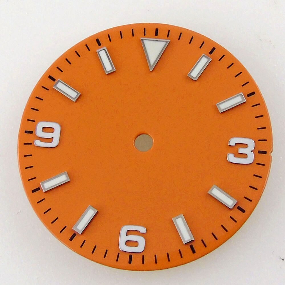 BLIGER 29MM Watch Dial fit NH35A NH36A PT5000 MIYOTA ETA 2824 Blue Yellow Black