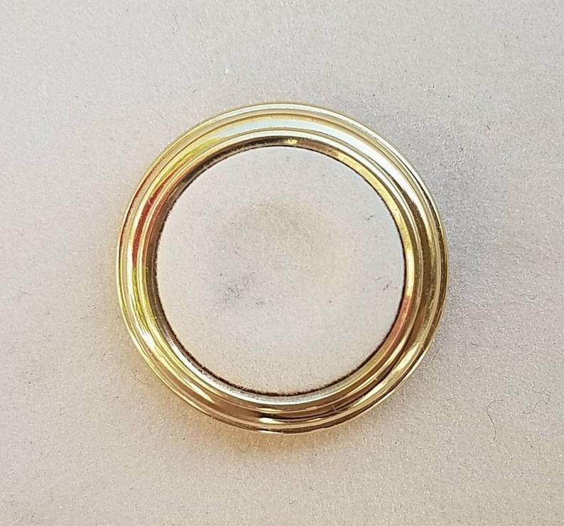 Authentic Vintage GOLD Gucci Watch Bezel For Models 1100, 1200 11/12 11/12.2