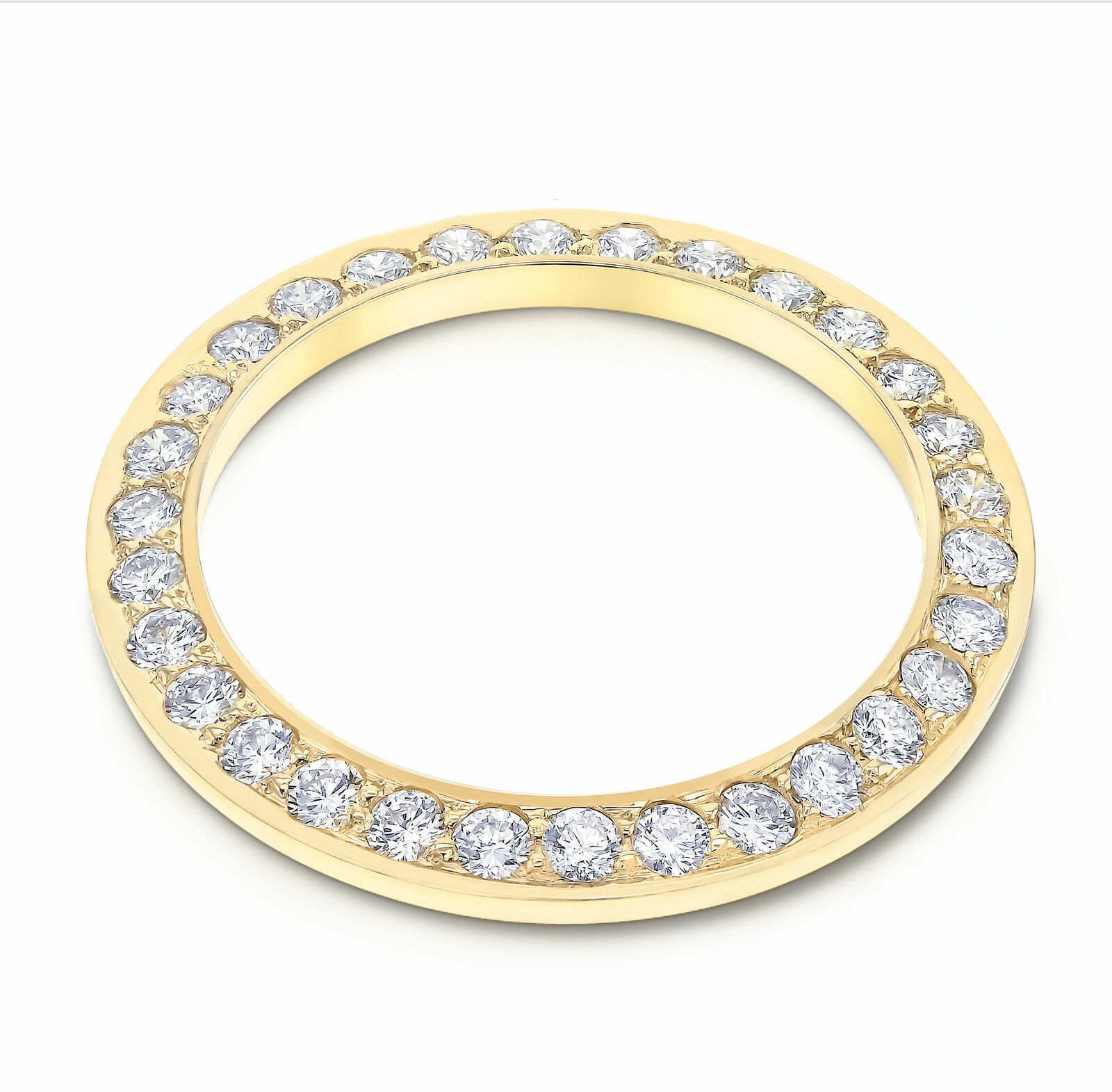 1.65CT BEAD CUSTOM NATURAL DIAMOND BEZEL FOR LADYS ROLEX 79173 79193 69068 69173