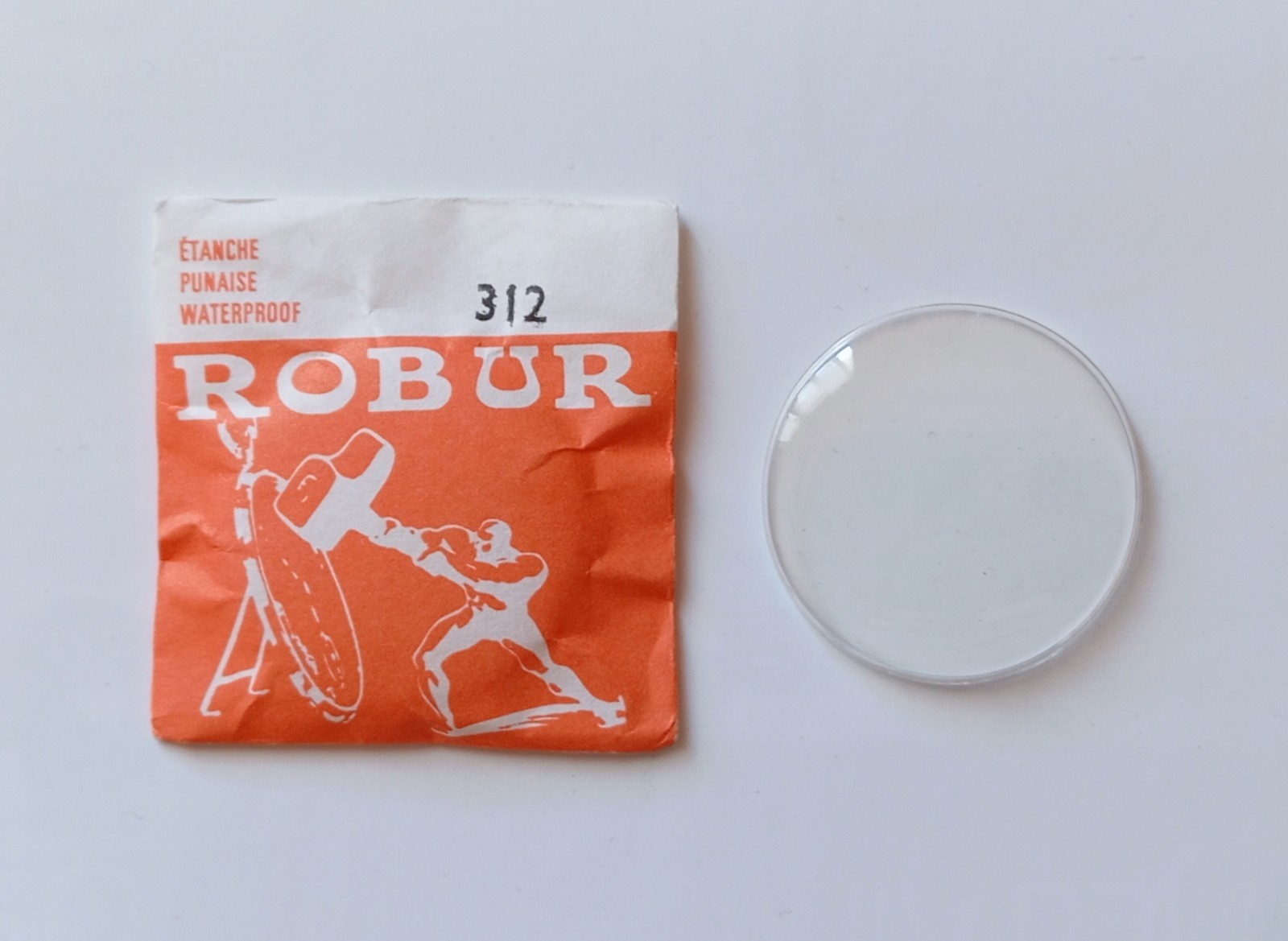 ROBUR Plexi Glass Plastic Dome for Watch – Diameter mm 312 / 31.2