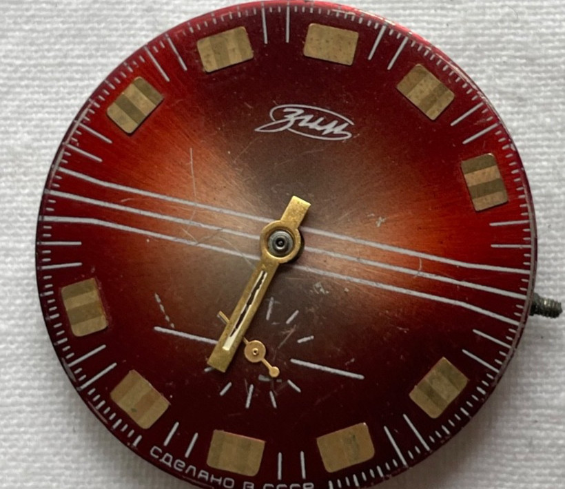 ZiM Pobeda USSR -movement for mens watch AS IS , lot0807