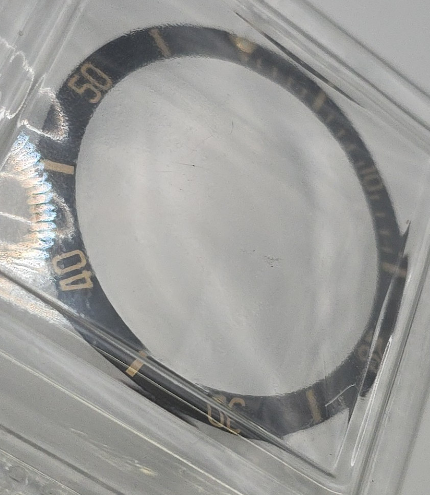 Tudor 79733N Black Bay Heritage Original Bezel Insert 315-79733N Black/Gold