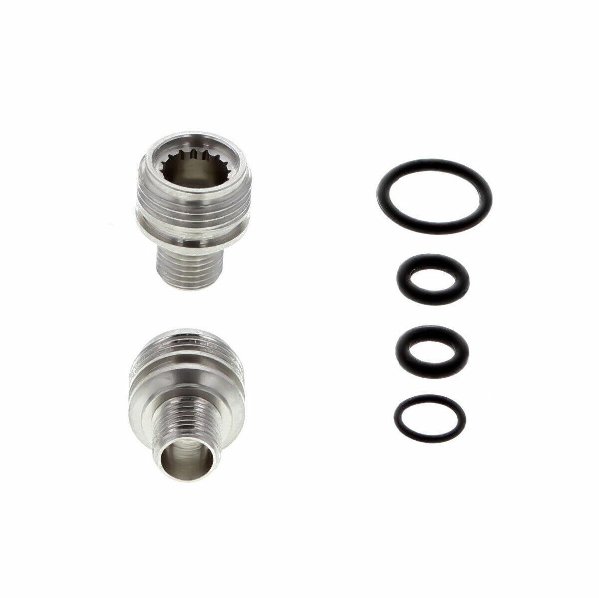 Stainless Steel Replacement Case Screw Tube 7.3mm Crown For Tudor Chronograph